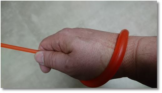 �`���[�u�g���[�j���O�@�F�≊�i�΂ˎw�j