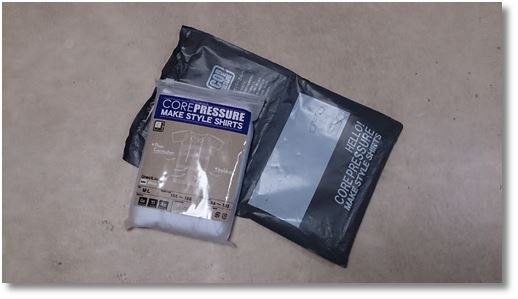 CORE PRESSURE(コアプレッシャー)梱包