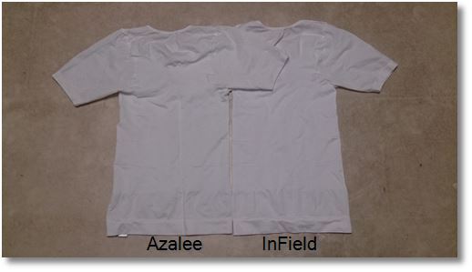 AzaleeとInField比較 背面